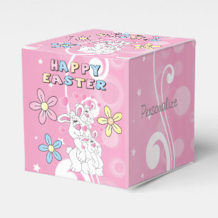 Happy Easter Bunny Fun Favour Box