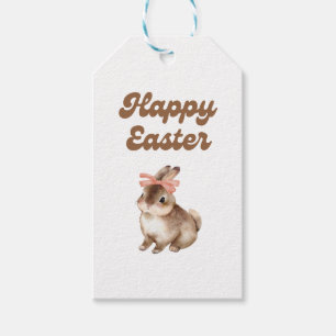Happy Easter Bunny Gift Tag