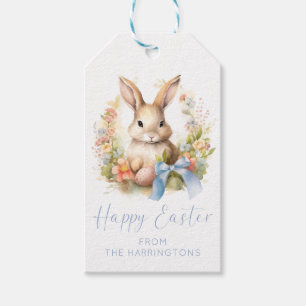 Happy Easter Bunny Gift Tags