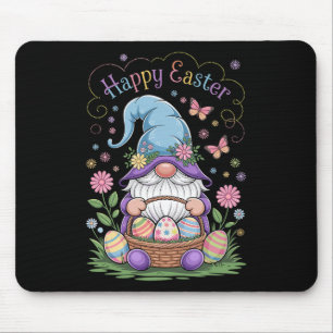 Happy Easter Bunny Gnome Hug Easter Eggs Gnome Lov Mouse Pad