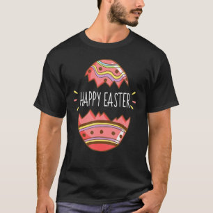 Happy Easter Bunny Hippie Eggs Hunt Pastel Spring T-Shirt