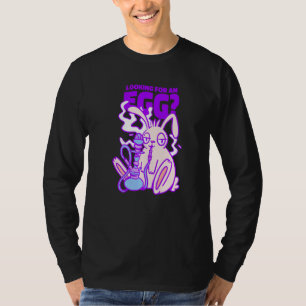 Happy Easter Bunny Hookah Tobacco Pipe Funny Smoke T-Shirt