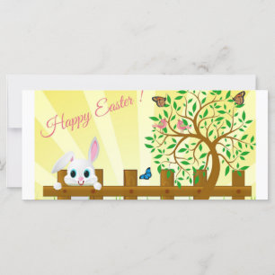 Happy Easter bunny illustration