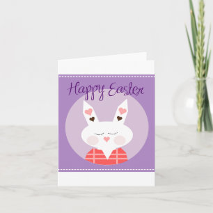 Happy Easter Bunny Note Card