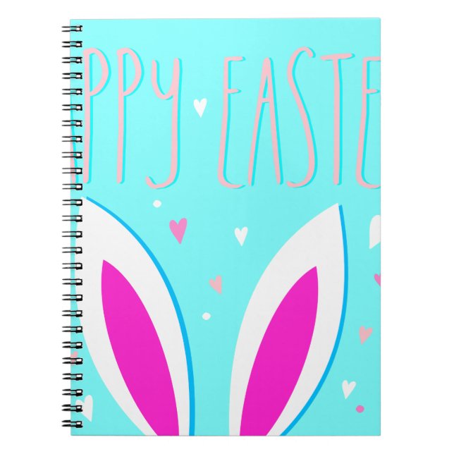 happy easter bunny notebook (Front)