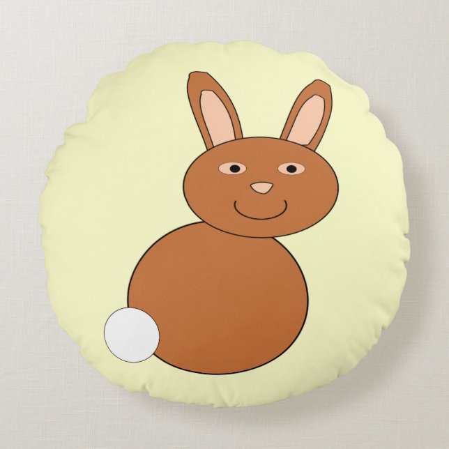 Happy Easter Bunny Pillow (Front)
