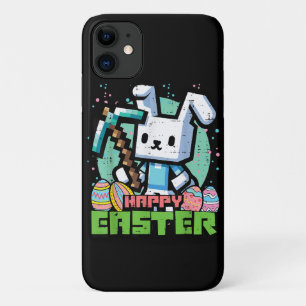 Happy Easter Bunny Pixel Game  Case-Mate iPhone Case