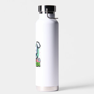 Happy Easter Bunny Pixel Game Gaming Gamer Boys Ki Water Bottle