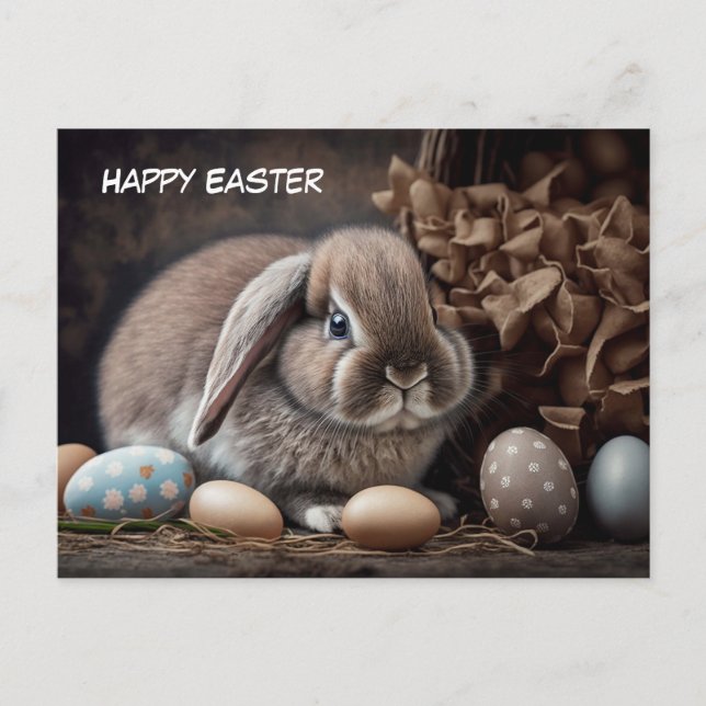 Happy Easter Bunny postcard (Front)