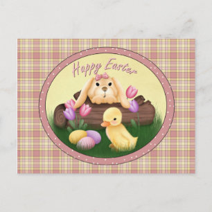 Happy Easter Bunny Postcard