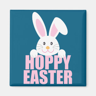 Happy Easter Bunny Pun Cute Nk Girls Magnet