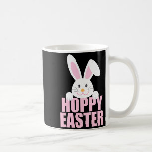 Happy Easter Bunny Pun Cute Pink Girls T Shirt Coffee Mug