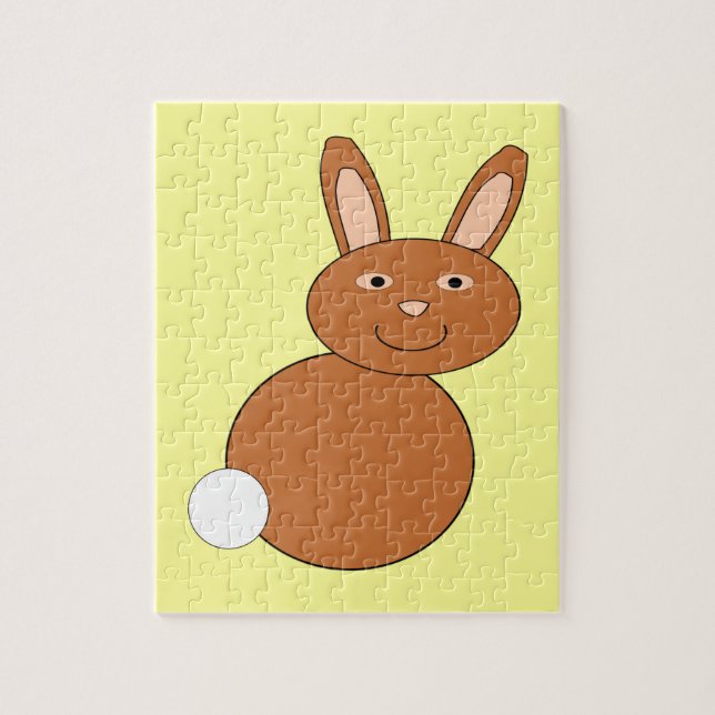 Happy Easter Bunny Puzzle (Vertical)
