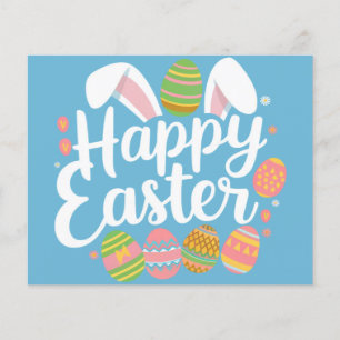 Happy Easter Bunny Rabbit Egg Holiday Flyer