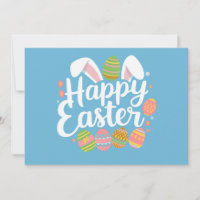 Happy Easter Bunny Rabbit Egg Holiday