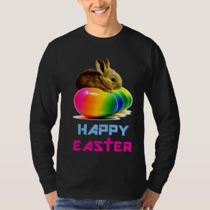 Happy Easter Bunny Rabbit Egg Hunt Girl Boy Women T-Shirt