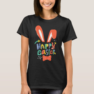 Happy Easter Bunny Rabbit Face  Easter Day Women G T-Shirt
