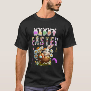 Happy Easter Bunny Rabbit Face  Easter Day Women G T-Shirt