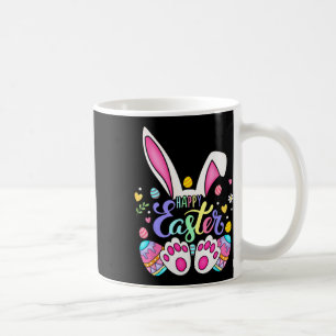 Happy Easter Bunny Rabbit Face Funny Easter Day Wo Coffee Mug