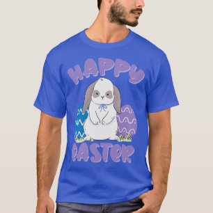 Happy Easter Bunny Rabbit Face Funny Easter Day Wo T-Shirt