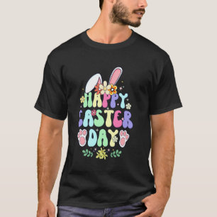 Happy Easter Bunny Rabbit Face Funny Easter Day Wo T-Shirt