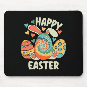 Happy Easter Bunny Rabbit Fun Easter Egg For Women Mouse Pad