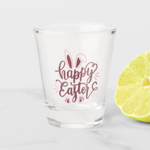 Happy Easter Bunny Shot Glass – Funny Spring Party