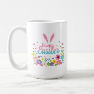 Happy Easter Bunny Spring Easter Egg Easter Coffee Mug