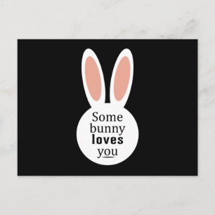 Happy Easter Bunny Spring Easter Egg Funny Gift Postcard
