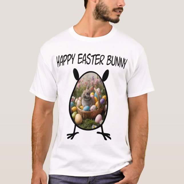 Happy Easter Bunny T-Shirt (Front)