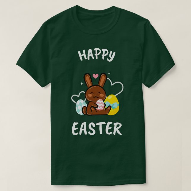 Happy Easter Bunny    T-Shirt (Design Front)