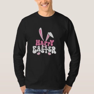 Happy Easter Bunny Tie, Paws and Ears - Egg Hunt K T-Shirt