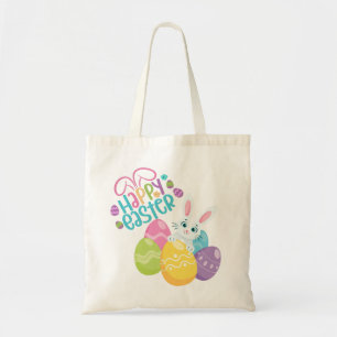Happy Easter Bunny Tote Bag