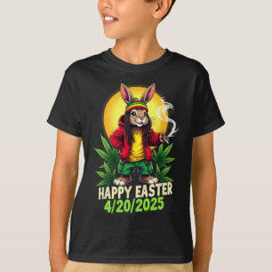 Happy Easter Bunny Weed  T-Shirt