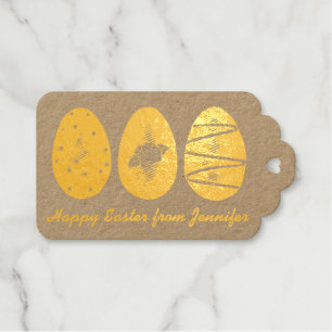 Happy Easter Buttercream Candy Eggs Made By Gift Tags