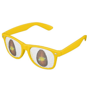 Happy Easter Buttercream Chocolate Egg Candy Retro Sunglasses