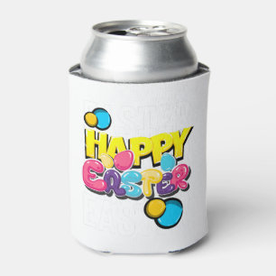 Happy Easter  Can Cooler