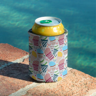 Happy Easter Can Cooler