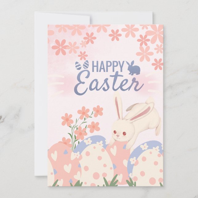 Happy easter card  (Front)