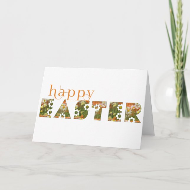 Happy Easter - Card, Greeting, Note Holiday Card (Front)