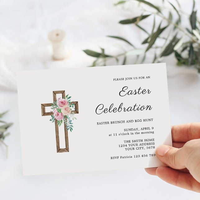 Happy Easter Celebration Invitation (Creator Uploaded)