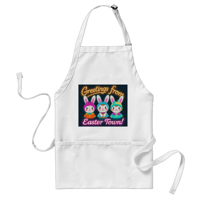Happy Easter Celebration Standard Apron (Front)