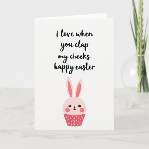Happy Easter Cheek Clap Card