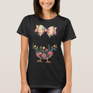Happy Easter Chick Eggs Cute Happy Easter Day T-Shirt