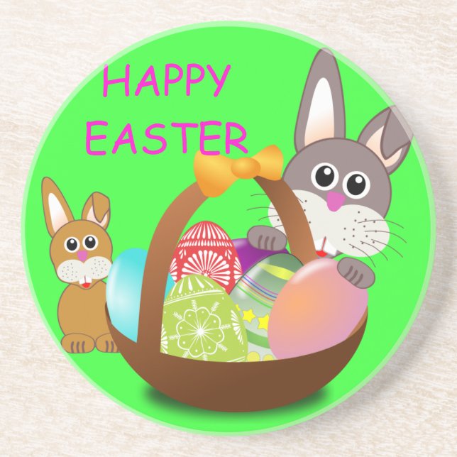 HAPPY EASTER COASTER (Front)