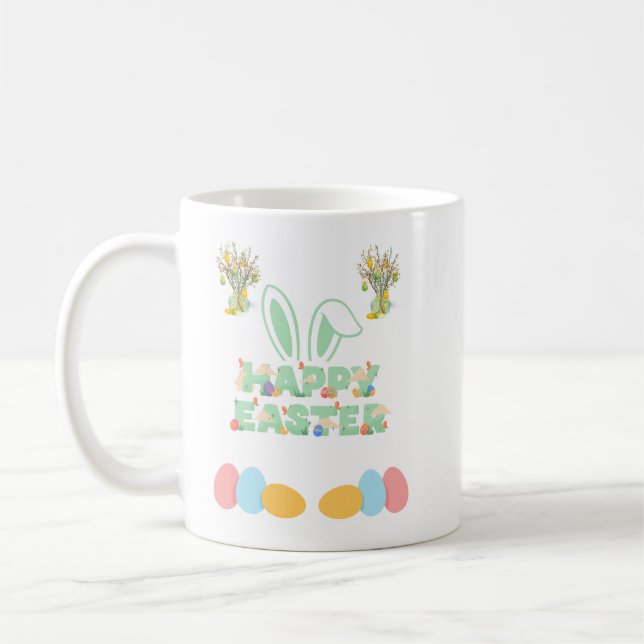 Happy Easter! Coffee Mug (Left)