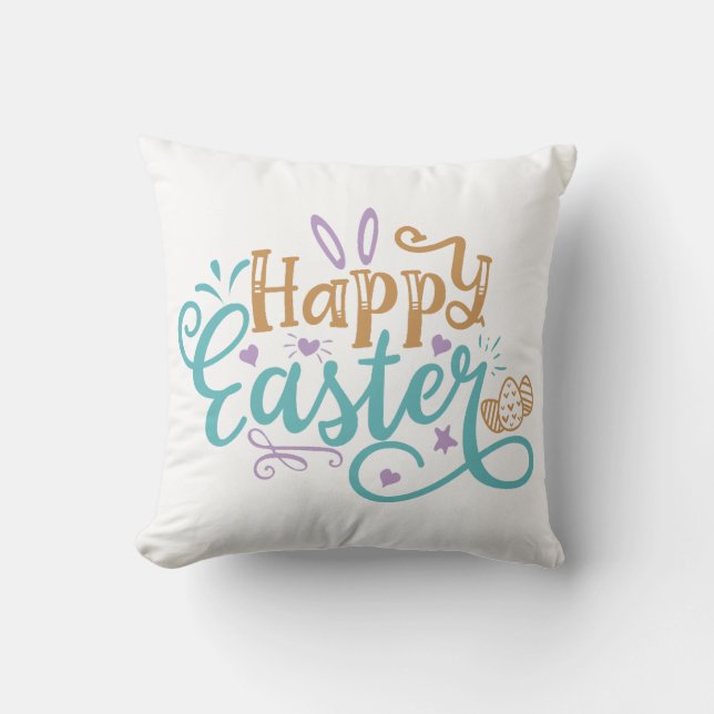 Happy Easter Cushion (Front)