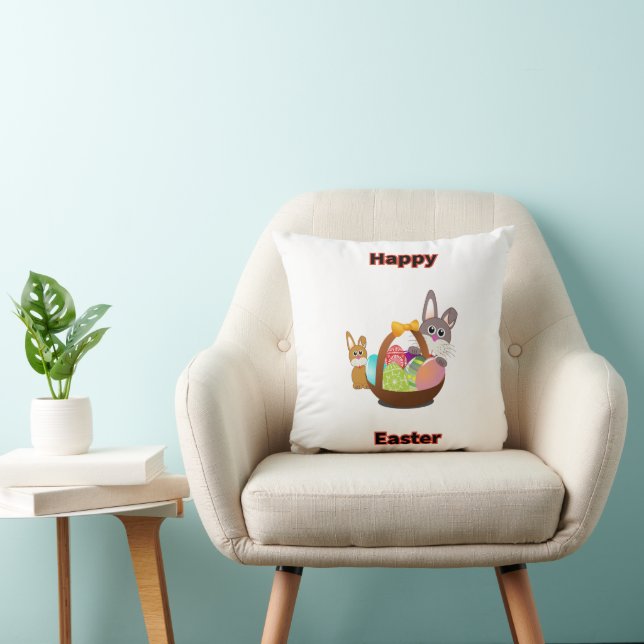Happy Easter Cushion (Chair)