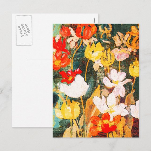 Happy Easter. Customisable Fine Art  Postcards (Front/Back)