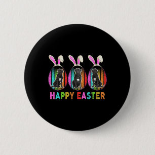 Happy Easter Cute Bunny Cane Corso Dog Lover 6 Cm Round Badge